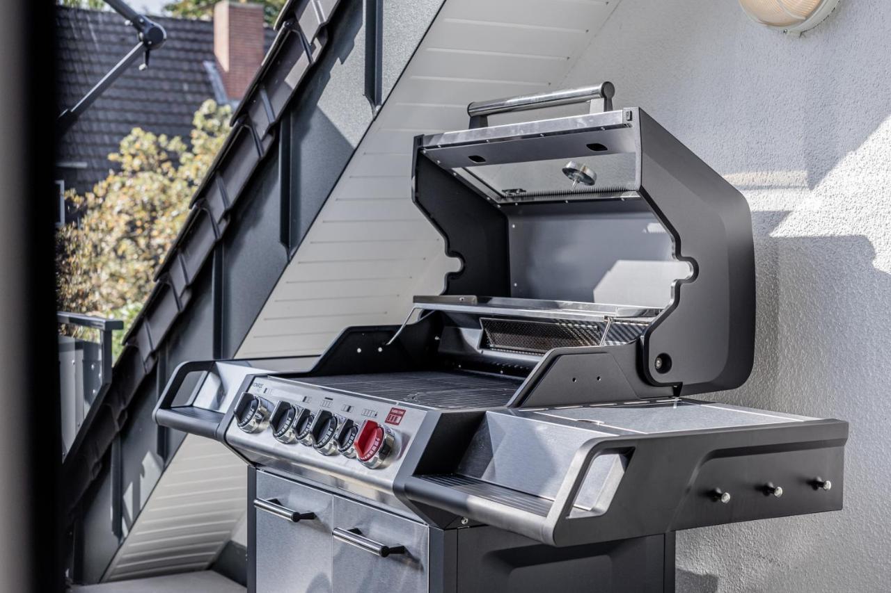 Gt-City Suite 01 I Gasgrill I Smart-Tv I Balkon Gütersloh Εξωτερικό φωτογραφία