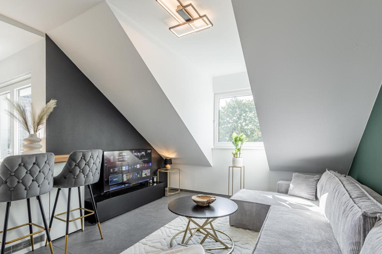 Gt-City Suite 01 I Gasgrill I Smart-Tv I Balkon Gütersloh Εξωτερικό φωτογραφία